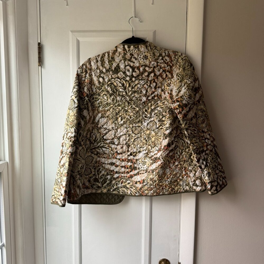 Alfred Dunner Women's Reversible Printed Jacket - Picture 9 of 9